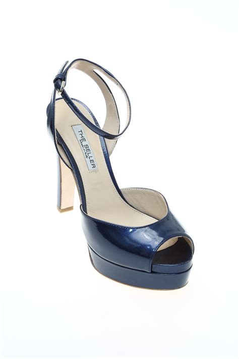 scarpe tipo chanel blu|Scarpe CHANEL da Donna .